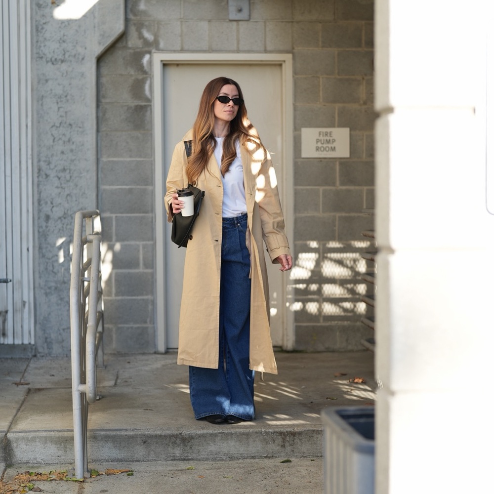Showpo Beige Trench Coat